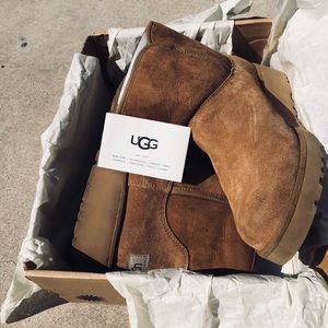 Authentic uggs, didn’t realize they were wedges!